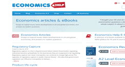 Desktop Screenshot of economicshelp.org